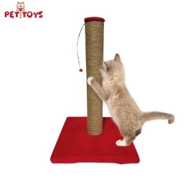 PETiTOYS Kırmızı 42 Cm Kedi Tırmalama Tahtası
