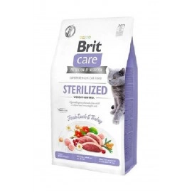 Brit Care Tahılsız Kısırlaştrırılmış Kedi Maması Ördek Ve Hindili 1 kg açık kedi maması