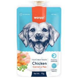 Wanpy chicken & carrot  pea köpek ödül maması 
