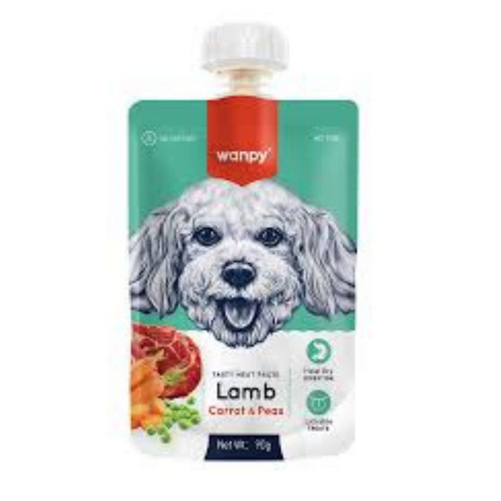 Wanpy Lamb Carrot & pea köpek ödül maması 