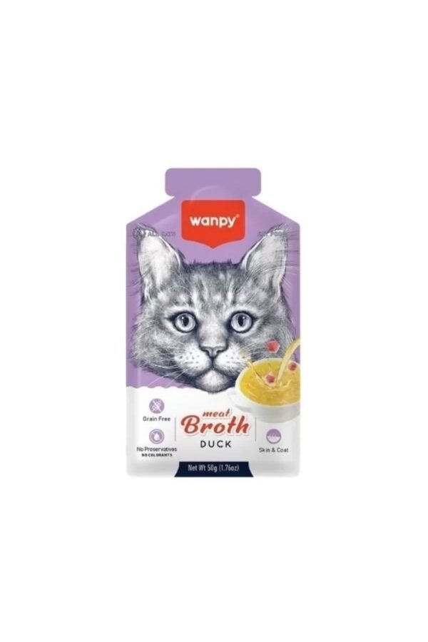 Ördek Etli Tahılsız Kedi Çorbası 50 gr